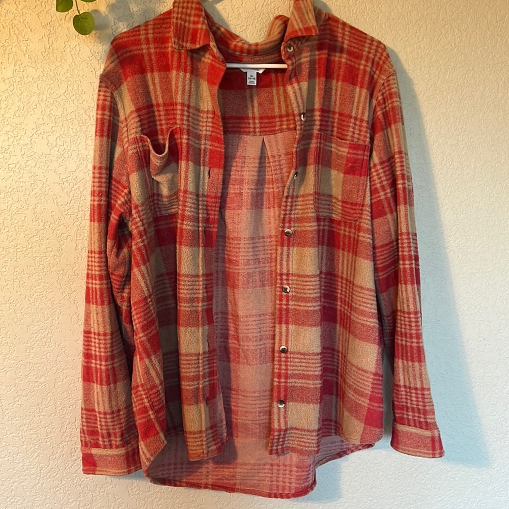 Red Striped Flannel